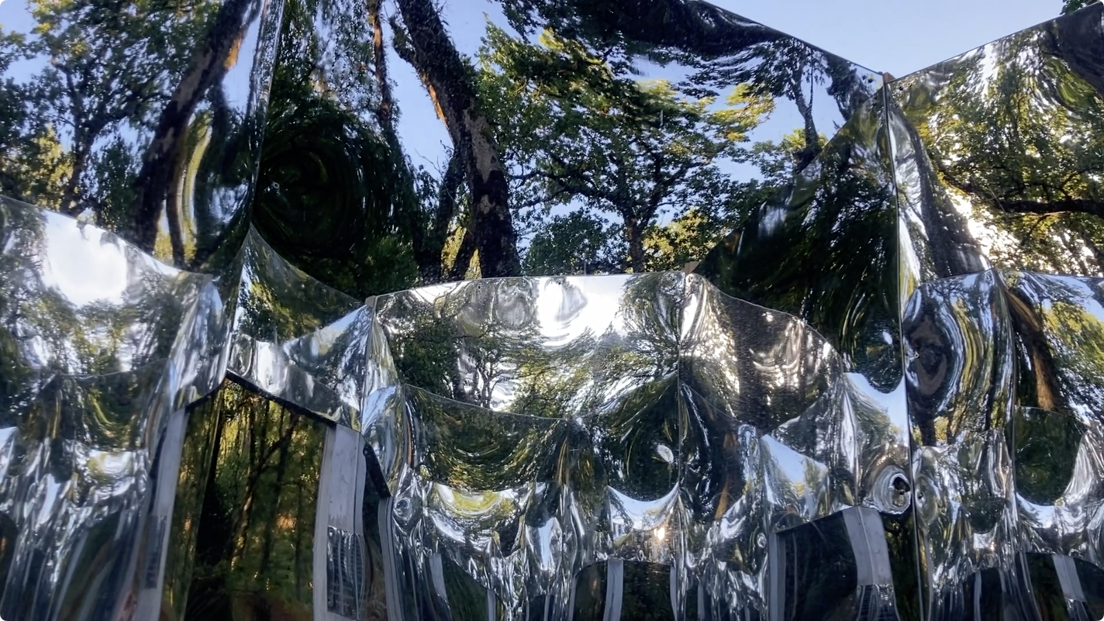 community artworks by artist luke winter for reflect project installed in rothesay